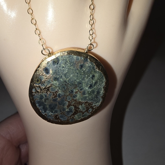 Kambaba Jasper Custom-made Necklace #3 - Picture 1 of 9